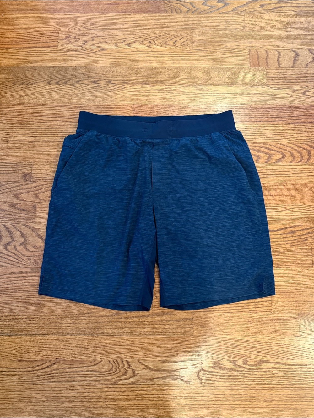 lululemon athletica Men's Navy Blue Athletic Shorts